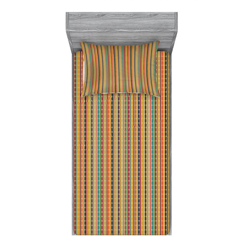 Microfiber Sheet Set, Twin XL Sheet Set + Fitted Sheet + 1 Pillowcase