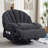 Wide Modern Style Accent Swivel And Rocker Recliner Chair-670688173