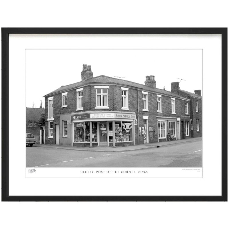 Ulceby, Post Office Corner C1965 by Francis Frith - Single Picture Frame Print, 45cm H x 60cm W x 2.3cm D