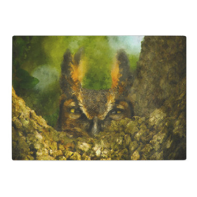 Great Horned Owl Vol.3 Chopping Board