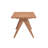 End Table, Natural Finish