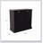 Two-Compartment Tilt-Out Laundry Sorter Cabinet-Black