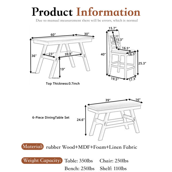 Dimensions du produit