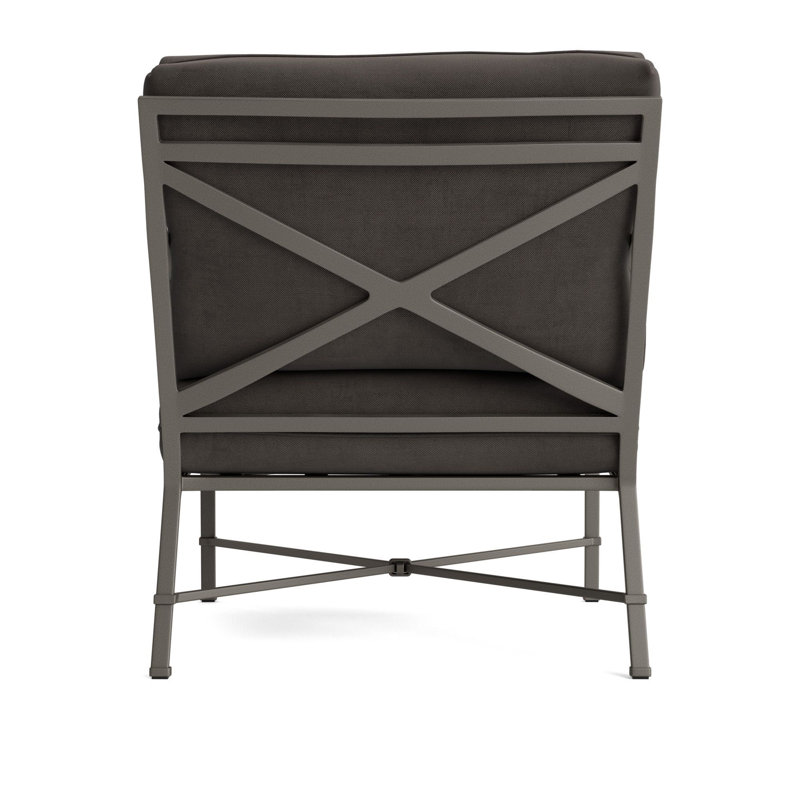 Venetian Outdoor Lounge Chair, Mica, Fusion Charcoal