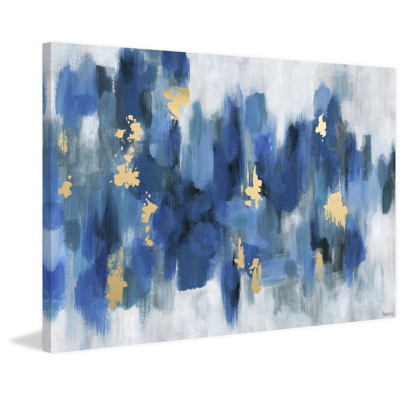 Parvez Taj - Wrapped Canvas Painting, 20cm H x 30cm W