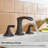 2-handle Bathroom Faucet with Drain Assembly-100234052