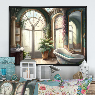 Victorian Bathroom I - Bathroom Wall Art