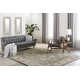 Arden Floral Handmade Tufted Wool Charcoal/Light Beige/Yellow Area Rug