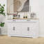 Buffet de rangement 55,91 "avec 2 tiroirs et 4 portes
