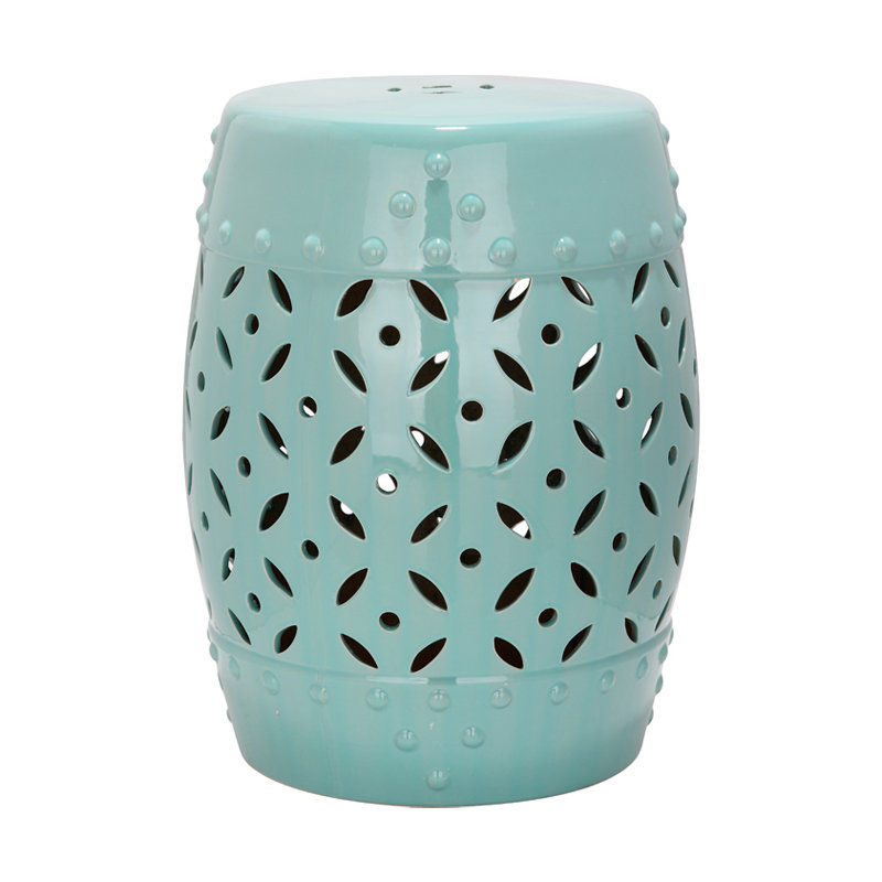 Tabouret de jardin Ameley, Bleu pâle
