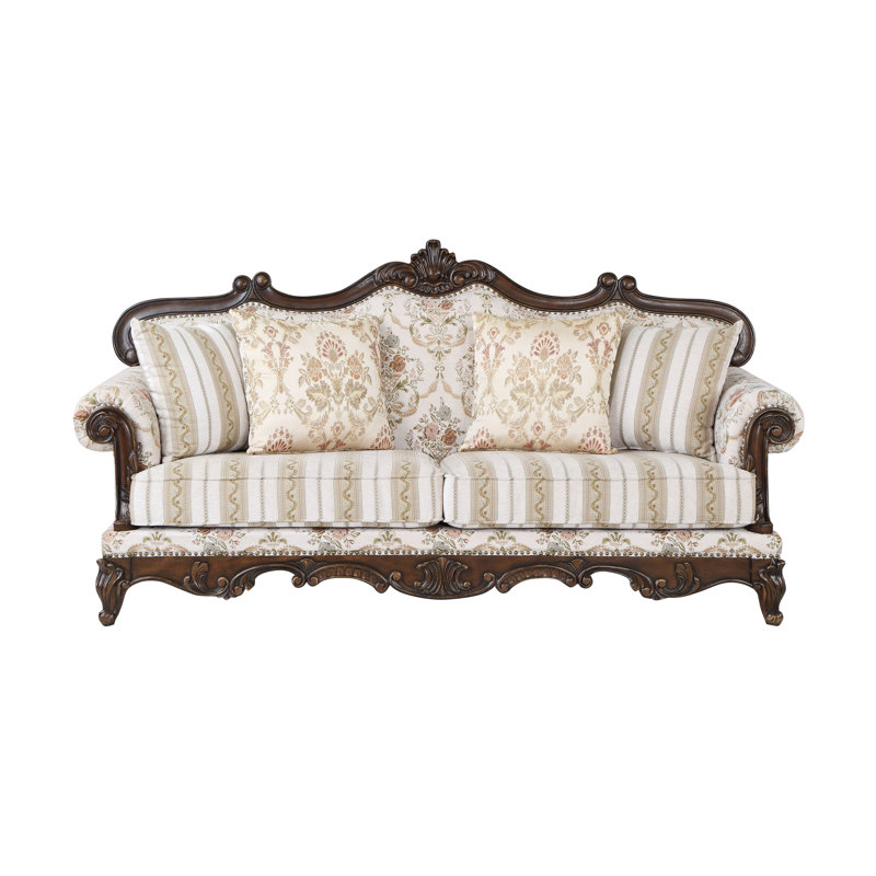 Canapé Nayla, Tissu beige