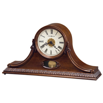 Andrea Tabletop Clock in Hampton Cherry