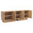 Northside Manufactured Wood Sideboard with Adjustable Shelves