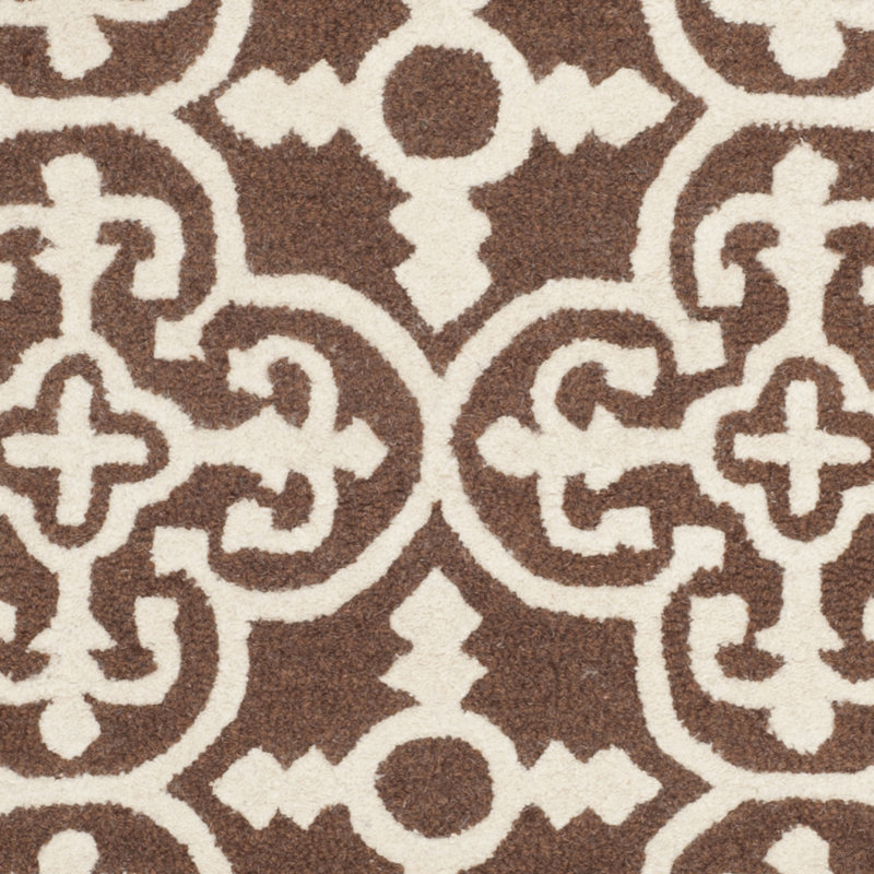 Cambridge Hand Tufted Wool Geometric Rug, Rectangle 2' x 3'