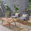 Causeuse d'extérieur avec table basse