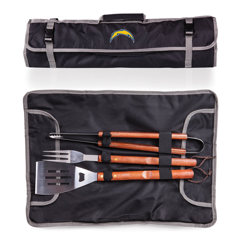 Digital Print 3 Piece BBQ Tote, Los Angeles Chargers