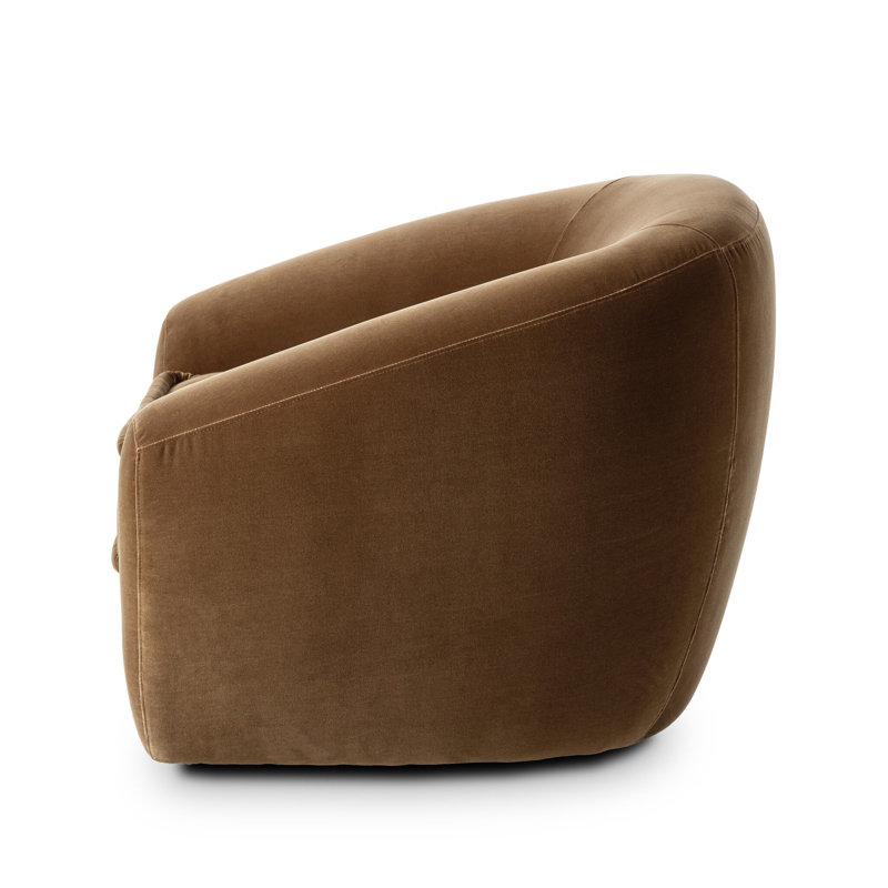 Chantal Swivel Club Chair, Surrey Ochre