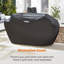 Tower 195.5cm W Wood Pellet Grill
