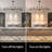 Dimmable Modern Black Chandelier Light Fixture-1860623767