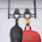 Tewksbury Steel Over-the-Door 4 - Hook Wall Mounted Coat Rack