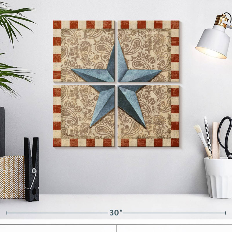 Étoile de grange Kerner Americana II, H 18 po x l 18 po