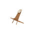 Titus Stacking Patio Dining Side Chair with Cushion-1711604094