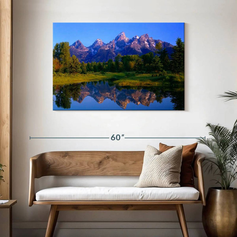 Alvord Dawn At Grand Teton, H 30 po x l 45 po
