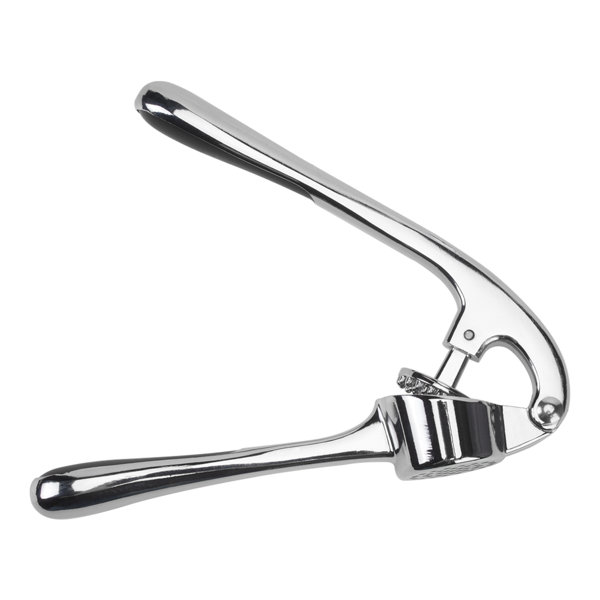 Easy To Use Garlic Press Removes The Need To Peel