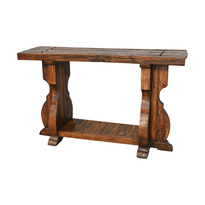 Rustic Monastery Solid Wood Sofa Table