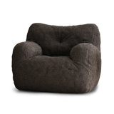 Medium Teddy Fabric Bean Bag Chair
