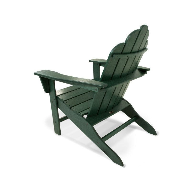 POLYWOOD Long Island Adirondack, Green