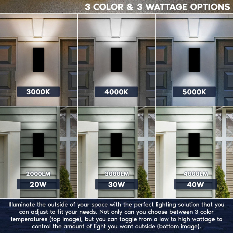 Luxrite LED Wall Light