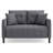 Araujo Chenille Square Arm Sofa-194461304-140410474