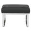 Jaymiah 23.5'' Wide Faux Leather Rectangular Ottoman-70454