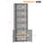 6 Tier 71.5"H x 22.7"W Wooden Storage Bookcase with Door Cabinets-955750329