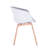 Braddock 18.5 " H Suede Upholstered Armchair