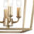 Vogan 4 - Light Gold Lantern Pendant