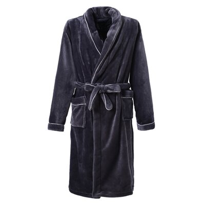 Alwyn Home Women's Long Hooded Robe Plush Soft Warm Lightweight Fleece Elegant Lounger Collar Style Bathrobe Housecoat Sleepwear For Ladies Rhwn2233 -  C7D5D904CBED4622BD20B09DE014007A