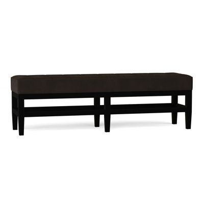 Galindo-White Upholstered Bench