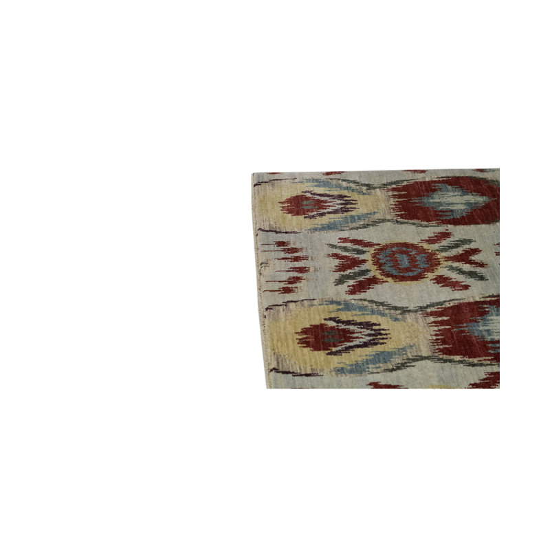 Wool Ikat Area Rug