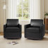 Fauteuil rembourré pivotant