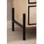 50cm W Metal Bedside Table