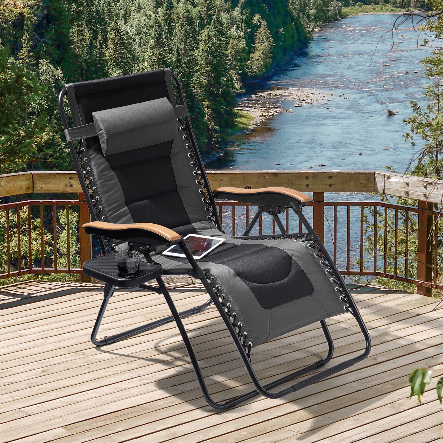 Arlmont & Co. Reclining Zero Gravity Chair | Wayfair