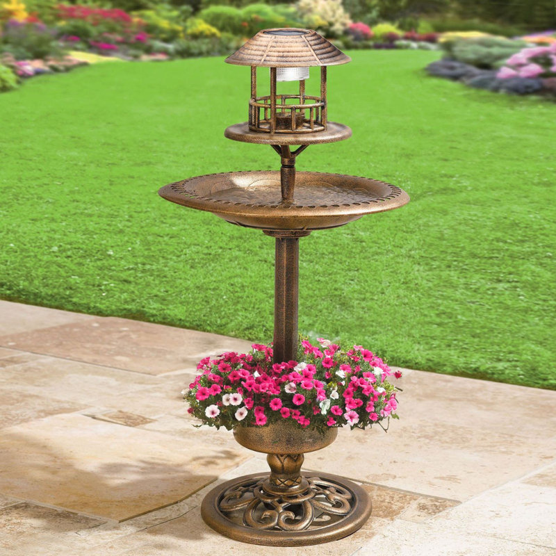 Etta Freestanding Decorative Bird Feeder