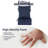 20" x 22"  Foldable Outdoor Dining Chair Cushion with Strap  (Set of 2) -  Water Resistant Design-1510784452