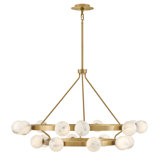 Selene 18 - Light Wagon Wheel Chandelier