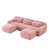 Fausse fourrure rose