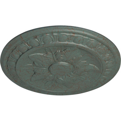 Médaillon de plafond H 17,75 po x l 17,75 po x P 1,125 po Exeter