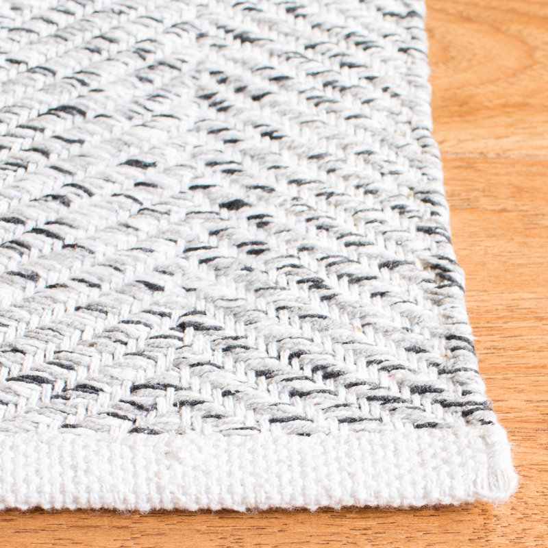 Hammd Chevron Flatweave Performance Chevron Rug, Rectangle 3' x 5'