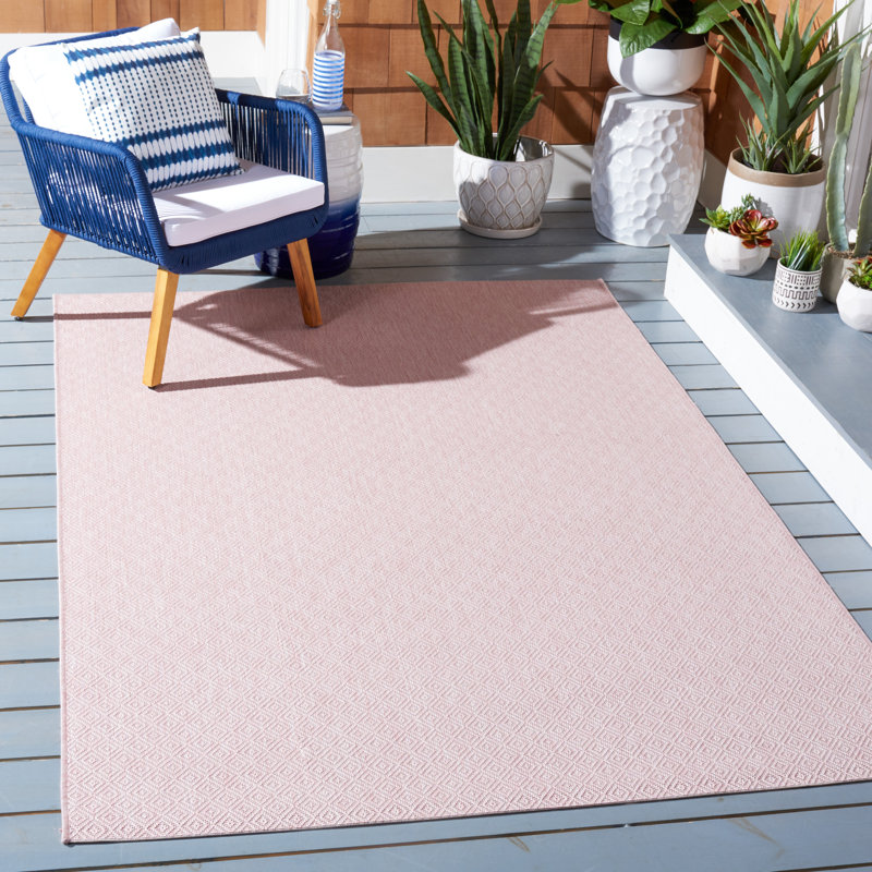 Tapis d'intérieur / extérieur de couleur unie Ofrath Performance, Rectangle 5 pi 3 po x 7 pi 7 po